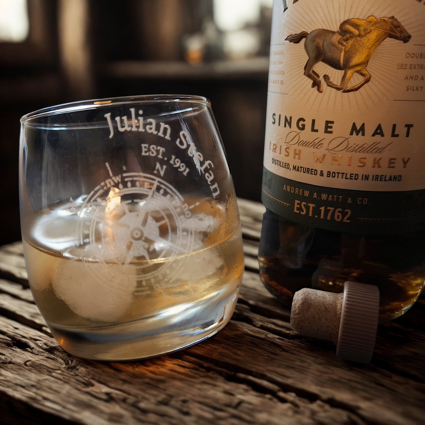 Personalisiertes Wackelglas mit Gravur für einzigartige Geschenke