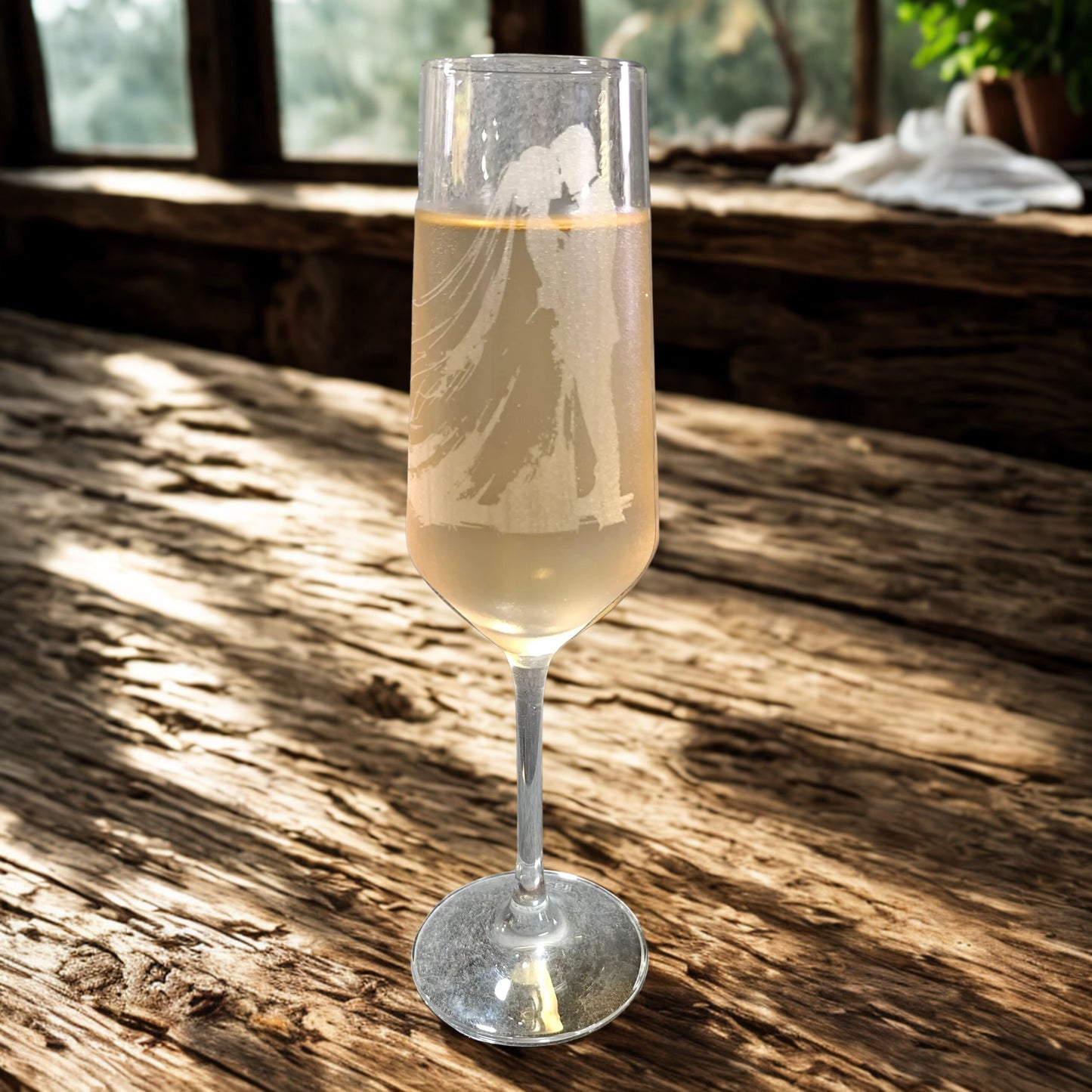 Sektglas graviert – Persönliches Sektglas mit individueller Gravur