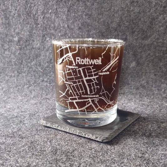 Whiskyglas mit Gravur