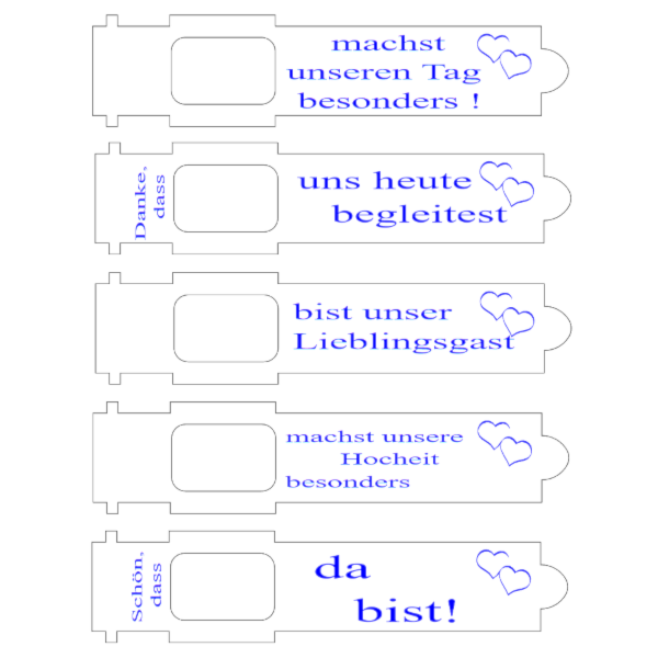 Duplo Box Hochzeit Gastgeschenk – Die perfekte Erinnerung für Ihre Gäste